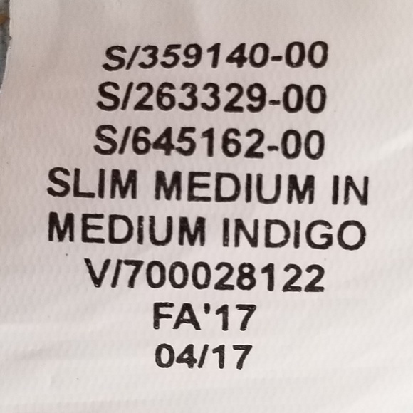 GAP Men’s Slim Stretch Jeans Size: 40 - Picture 10 of 10